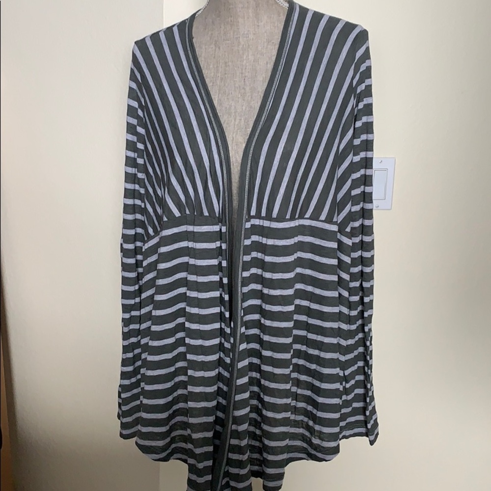 Splendid Striped Cardigan